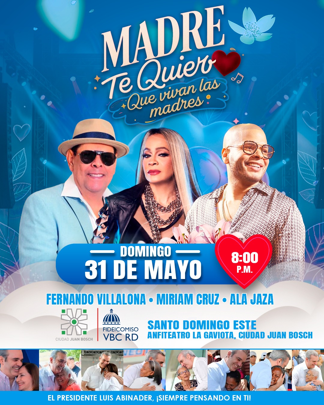 Madre Te Quiero que vivan las madres